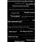 Ein Notizbuch für , Schritt für Schritt zum Erfolg zu gelanden.: Notizbuch / Tagesbuch