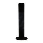 EINCORN Dikey Kule Takı Bilezik Teşhir Standı Bileklik T-Bar Ekran Tutucu Raf Dolap Organizatör Kule Tutucu, 35x5x1cm, Siyah