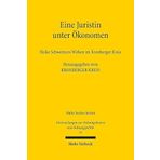 Eine Juristin Unter Okonomen: Heike Schweitzers Wirken Im Kronberger Kreis