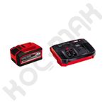 Einhell 18V 5-8 Multiamper Plus Akü & 6 Ah X-boot Hızlı Şarj Cihazı