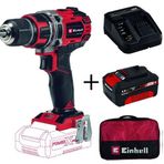 Einhell 4 Ah Starter Kit + Bez Çanta + TE-CD 18/50'li Bl Akülü Vidalama