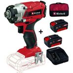 Einhell 4 Ah Starter Kit + Bez Çanta + TE-CI 18/1'li Akülü Darbeli Vidalama