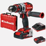 Einhell 4513860+4511437+4530045 Te-cd 18 Li-i Bl Kömürsüz Darbeli Matkap + 18v 5.2 Plus Akülü Çantalı Set