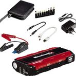 Einhell Akü Takviye-Powerbank CE-JS 12/1 (12 V, jump start, power bank, LiPo pil 3x3700 mAh, LED şarj durumu göstergesi, LED lamba, 12V/200A atlama başlatıcı, USB Micro/Mini/Type C dahil) - 1091521