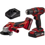 Einhell Akülü Alet Seti -Tk 18 Kit, X-Change (Lityum-Iyon, Vidalama -Cd 18/35 + Avuç Taşlama -Ag 18/115 , 1, - Standart