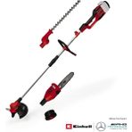 Einhell Akülü Çok Fonksiyonlu Budama GE-LM 36/4in1 Li-Solo Power X-Change (Lityum-İyon, 4'ü 1 arada çit budama makinesi, akü ve şarj cihazı dahil değildir) - 3410901 - 200 mm - Mat Siyah