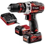 Einhell Akülü Darbeli Vidalama TE-CD 12/1 Li-i (2x2.0 Ah) (Li-ion, 12 V, 22 tork ayarı, 2 vitesli şanzıman, darbeli delme fonksiyonu, LED, 2x 2.0 Ah akü ve 45 dak. şarj cihazı dahil) - 4513890
