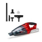 Einhell Akülü El Süpürgesi TE-VC 18 Li-Solo Power X-Change (18V, 42 mbar emiş gücü, 540 ml toz haznesi, 3 başlık, uzatma aparatı, duvar askısı dahil, akü dahil değildir) - 2347120