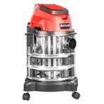 Einhell Akülü Islak/Kuru Süpürge TC-VC 18/20 Li S-Solo Power X-Change (18V, 20 L paslanmaz çelik hazne, üfleme bağlantısı, başlıklar + filtre dahil, akü dahil değildir) - 2347130