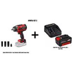 Einhell Avantaj Set-2 (impaxxo 18/450 Kömürsüz Akülü Darbeli Somun Sıkma Ve 18v 4,0 Ah Pxc Starter Kit, Akü ve Şarj Cihazı)