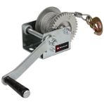 Einhell El Vinci TC-WI 500 (maks. taşıma kapasitesi 500 kg, 10 metre uzunluğunda bükülmez çelik halat, geri dönüş kilidi, yumuşak tutma sapı, emniyet kapaklı güvenlik yük kancası dahil) - 2260160