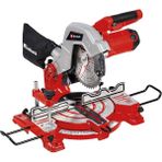 Einhell Gönye Testere TC-MS 216 (1600 W, max. 60 mm x 120 mm kesme derinliği/genişliği, Ø 216 mm testere bıçağı, eğilebilir testere başı, hızlı ayarlanabilir döner masa) - 4300370