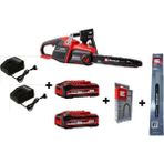 Einhell Gp-Lc 36/40 Li Bl- Akülü Ağaç Kesme Makinesi +2 x 4,0 Ah Plus Akü Starter Kit+1 Adet Yedek Zincir 1 Adet Yedek Kama