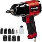 Einhell Havalı Darbeli Somun Sıkma Tc-Pw 340 (Maks. Tork 340 Nm, Sağ/sol Dönüş, Kauçuk Kaplı Sap, 8 - Renkli