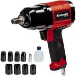 Einhell Havalı Darbeli Somun Sıkma Tc-Pw 340 (Maks. Tork 340 Nm, Sağ/Sol Dönüş, Kauçuk Kaplı Sap, 8