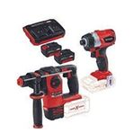 Einhell Herocco 18V Kırıcı Delici Te-Cı 18 Bl Vidalama 2X4.0AH Twincharger Akülü Kömürsüz Set Matkap