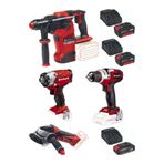 Einhell Herocco 36/28 Delici Te-cı 18/1 Vidalama Te-ag 18/115 Taşlama Te-cd 18 Li E Matkap 2x4.0+2.5