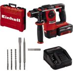 Einhell Herocco + 5 Adet Uç(1 x 3,0AH) Akülü Kırıcı Delici Kit – 4513975