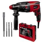Einhell Kırıcı Delici TC-RH 620 4F Kit (620 W, pnömatik darbe mekanizması, 2,2 J darbe gücü, darbeli delme, delme, kırma ve keskileme, SDS-Plus, sürekli çalışma kilidi) - 4257992