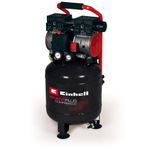 Einhell kompresör TE-AC 135/24 Silent Plus (750 W'lık sessiz kompresör, maks. 8 bar, yağsız/servissiz motor, 24 l tank, basınç göstergesi ve hızlı serbest bırakma kaplini, emniyet valfi)