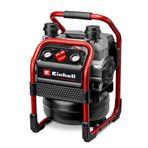 Einhell Professional Akülü kompresör SILENZZO 36/210 Power X-Change (36 V, maks. 8 bar, 8 L tank, 210 L/dakika emiş kapasitesi, basınç göstergesi, yağsız, özellikle sessiz, aküsüz)
