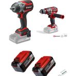 Einhell Professıonal Tp-Cw 18/750-C Li Bl 2X5.0AH Akülü Darbeli Somun Sıkma + Einhell Tp-Cd 18/80 Li-I