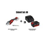 Einhell Set-30 (Einhell Ge-Gs 18/150 Li - Solo, Akülü Dal Kesme Makinesi+2Xeinhell 18V 4,0 Ah Pxc Starter Kit, Akü & Şarj Cihazı)