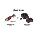 Einhell Set-30 (einhell Ge-gs 18/150 Li - Solo, Akülü Dal Kesme Makinesi+2xeinhell 18v 4,0 Ah Pxc Starter Kit, Akü ve Şarj Cihazı)