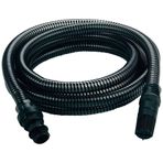 Einhell Su Çekme Hortumu 4 m (Pompa aksesuarı, Einhell pompalar, ev su sistemleri ve otomatikleri için, 4 m uzunluk, Ø 25 mm, adaptör, çift bağlantı, geri dönüş vanası dahil) - 4173635