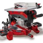 Einhell Tablalı Gönye Testere TE-MS 254 T (2000 W, max. 74 mm x 130 mm kesme derinliği/genişliği, Ø 254 mm testere bıçağı, eğilebilir testere başı, lazer, masa testere fonksiyonu) - 4300341