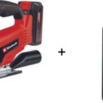 Einhell Tc-Js 18 Li 1X2.5ah Akülü Dekupaj Testere - 4321228 + Akdeniz Taşınabilir Şarj Cihazı (Model: S125q)