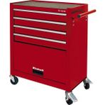 Einhell Tc-Tw 100 Alet Arabası (Kilitleme Sistemi, 2 Kilitli Frenli 4 Döner Tekerlek, Kapaklı Saklam - Siyah