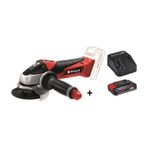 Einhell TE-AG 18/115 Li Akülü Avuç Taşlama + 2.5AH Starter Kit