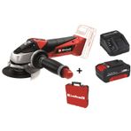 Einhell Te-Ag 18/115 Li Akülü Avuç Taşlama + 4.0 Ah Starter Kit + Çanta