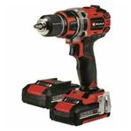 Einhell TE-CD 18/50 Lİ-i BL 18W 2Ah Kit Çift Akülü Kömürsüz Darbeli Matkap