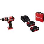 Einhell TE-CD 18/50 LI-I Bl Kömürsüz Darbeli Matkap+18 V 4 Ah Çift Akülü Set