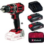 Einhell TE-CD 18/50 LI-I Bl Kömürsüz Darbeli Matkap+2x2.5 Ah Starterkit+Bez Çanta