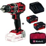 Einhell TE-CD 18/50 LI-I Bl Kömürsüz Darbeli Matkap+2x4 Ah Akü+Şarj Cihazı+Bez Çanta