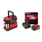 Einhell TE-CF 18 Li - Solo, Akülü Kahve Makinesi + Einhell 18V 5,2 Ah PXC Starter-Kit (Başlangıç Seti), Akü ve Şarj Cihazı