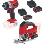 Einhell Te-Cı 18 Bl Kömürsüz Darbeli Torklu Vidalama Te-Js 18 Li Dekupaj 2.5AH+4.0AH Akülü Set