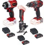 Einhell Te-Ci 18 Bl Vidalama Te-Cd 18/50 Li-I Bl Matkap Te-Cs 18/89 Mini Daire Testere 3X2.5AH Set