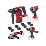 Einhell Te-Cı 18 Bl Vidalama Tp-Cd 18/60 Li-İ Bl Herocco 36/28 Axxio 125 Mm 4X4.0ah Kömürsüz Set