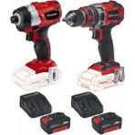 Einhell Te-Cı 18 Li Bl Vidalama Te-Cd 18/50 Li-I Bl Matkap 2X4.0AH Çift Akülü Kömürsüz Darbeli Set