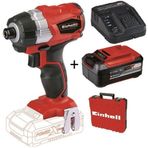 Einhell TE-CI 18 Li Brushless Darbeli Vidalama + 2*5.2 Ah Plus Starter Kit + Çanta
