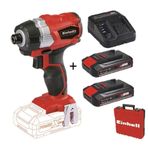 Einhell TE-CI 18 Li Brushless Darbeli Vidalama + 2x2.5 Ah Starter Kit + Çanta