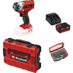 Einhell TE-CI 18/1 LI Solo Torklu Darbeli Matkap+Çanta Bits Uç 1x4 Ah Starter Kit Akü
