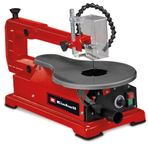 Einhell Tezgah Dekupaj Testere TC-SS 406 E (120 W, 50 mm kesme yüksekliği, 47° eğilebilir tabla, değişken hız, üfleyici, 2 testere bıçağı dahil)