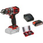Einhell TP-CD 18/50 Li-i BL, Akülü Darbeli Vidalama Seti (2,5 Ah Akü ve Şarj Cihazı , 33 Parça Uç Seti Dahildir)