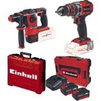 Einhell Tp-Cd 18/60 Li-I Bl Matkap Herocco Kırıcı DELICI2X4.0AH Akülü Kömürsüz Darbeli Profesyonel Çantalı Set