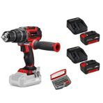 Einhell Tp-Cd 18/60 Li-I Bl Solo + 2 x 4 Ah Akü ve 32 Parça Bits Uç Seti